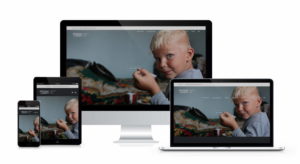 multi device picture of adrianaluhovy.com website by donald royer design