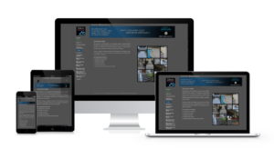 multi device picture of decopolymer.com website by donald royer design
