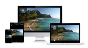 multi device picture of royerstudiosproductionservices.com website by donald royer design