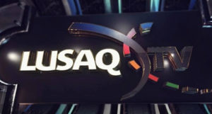Lusaq TV logo thumbnail by Donald Royer design